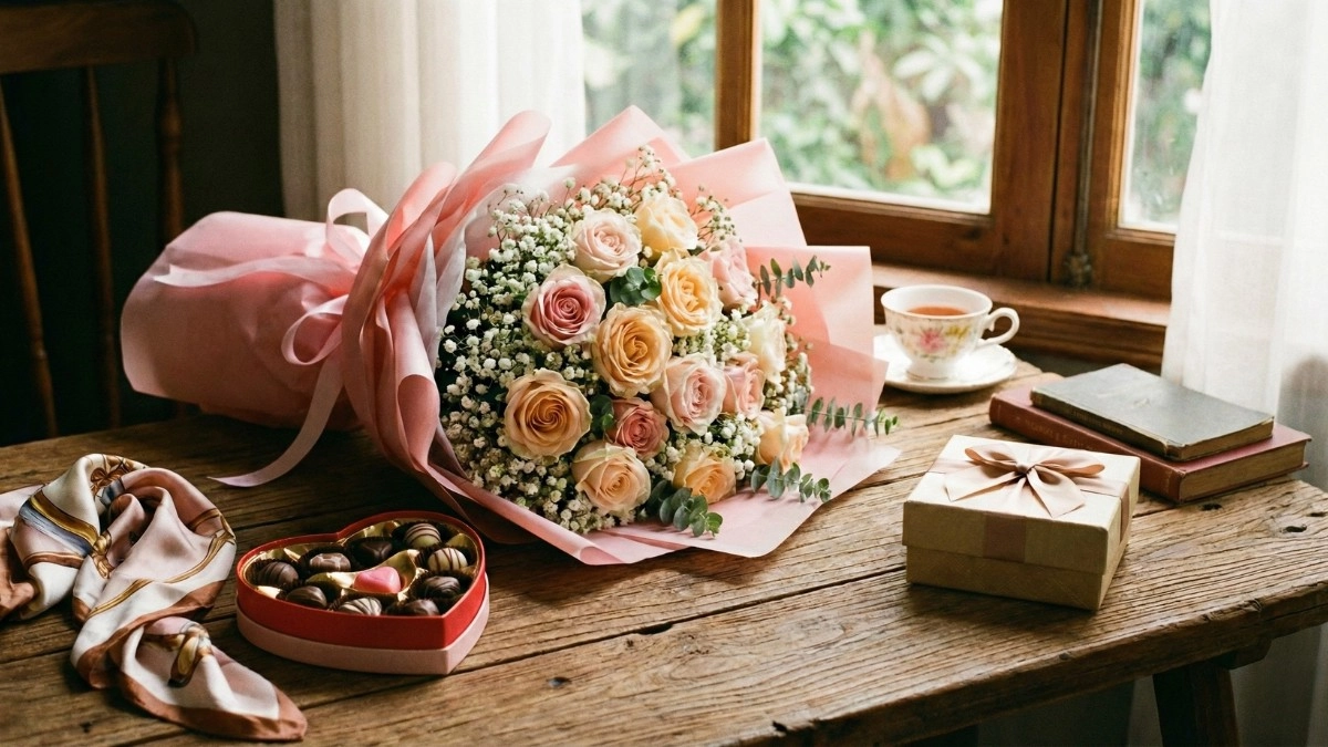 Món quà 8/3 gửi gắm thông điệp yêu thương, trân trọng và biết ơn