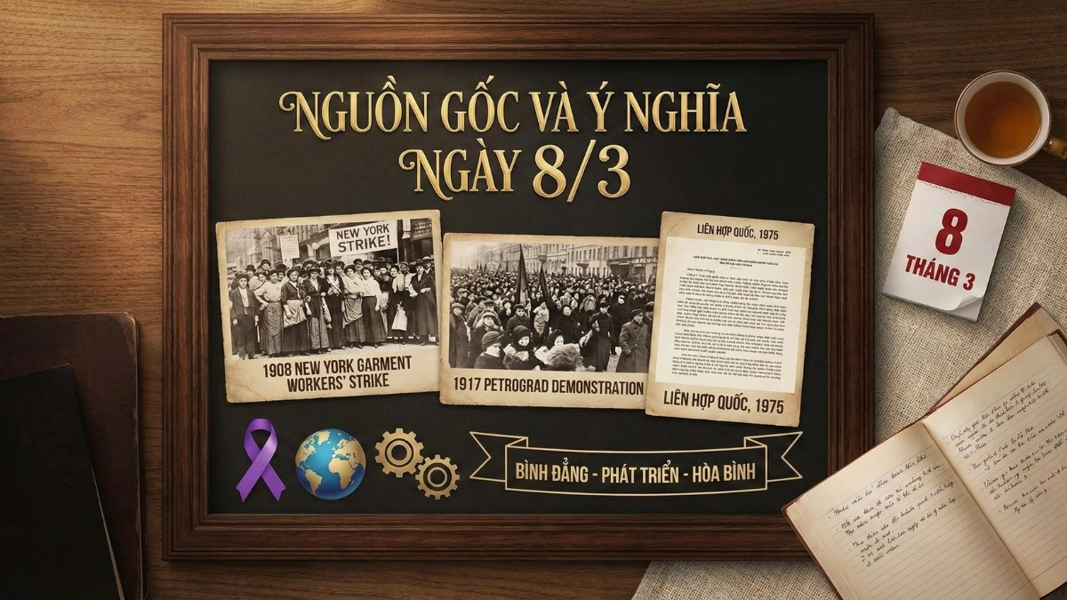 Nguồn gốc và ý nghĩa ngày 8/3 - Bình đẳng - Phát triển - Hòa bình