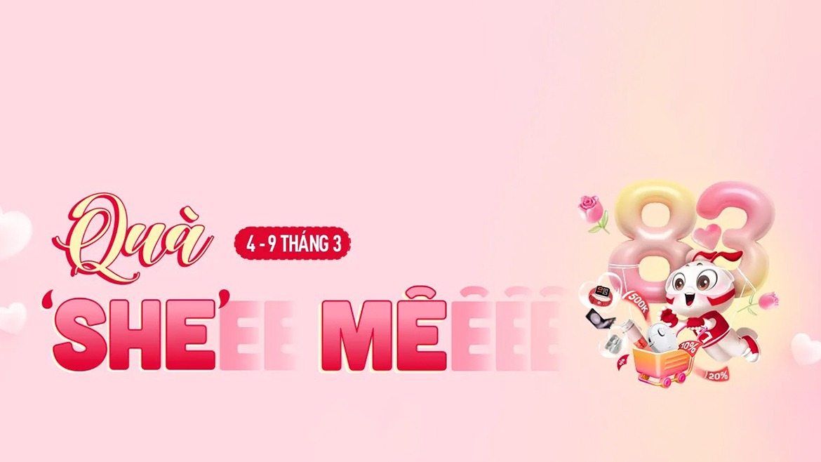 Ưu đãi 8/3 với nhiều khuyến mãi hấp dẫn dịp sale Khuyến mãi 8/3 với nhiều ưu đãi hấp dẫn dịp sale