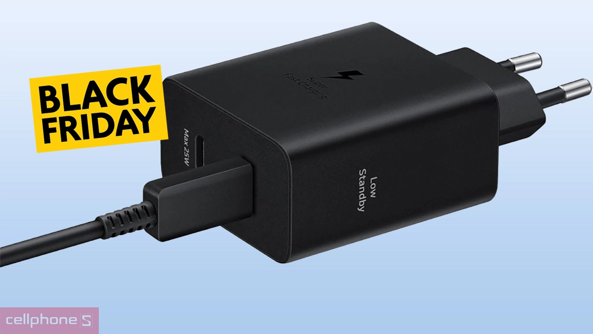 Black Friday sạc Samsung