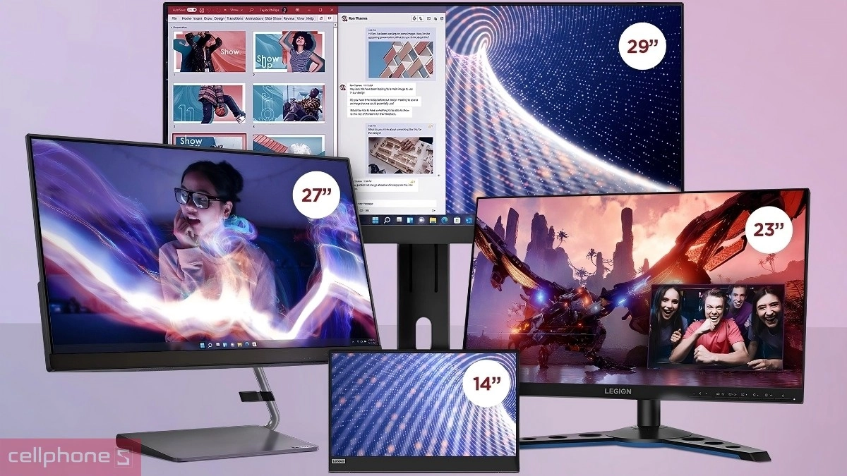 Black Friday màn hình Lenovo