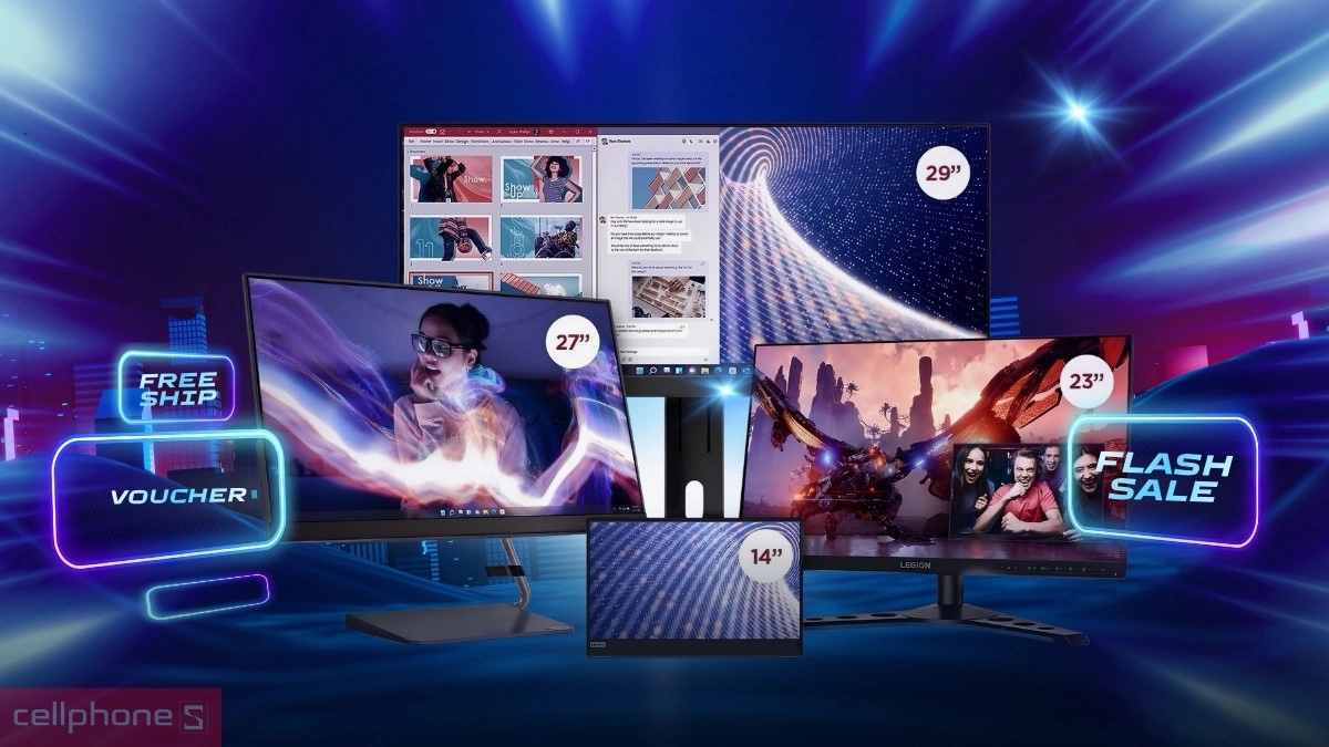 Black Friday màn hình giảm sâu CellphoneS