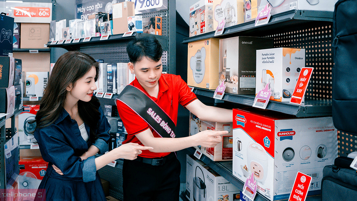 Black Friday gia dụng tại CellphoneS áp dụng với những sản phẩm nào?