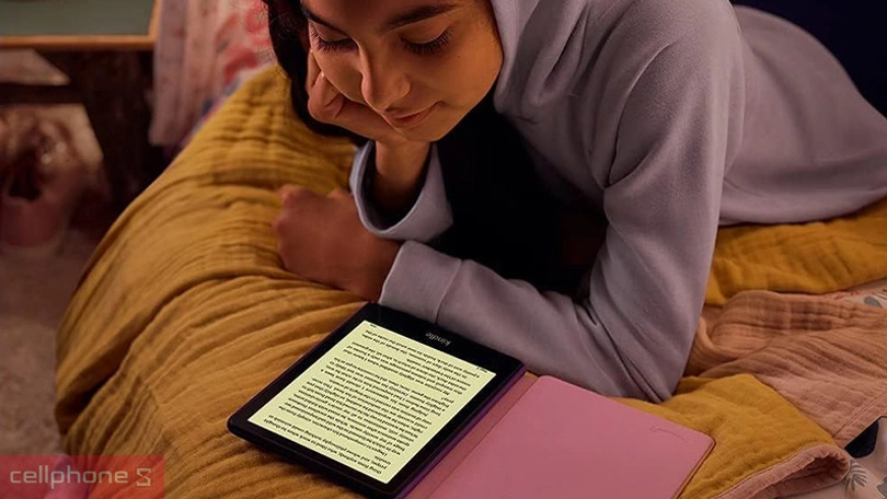 Các tính năng khác trên máy đọc sách Kindle Paperwhite 5 Kids