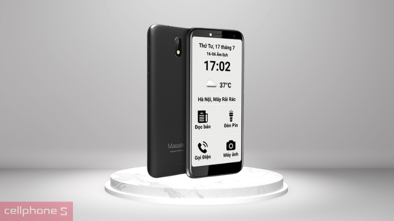 Masstel X5 - Smartphone dành cho người cao tuổi với thiết kế sang trọng