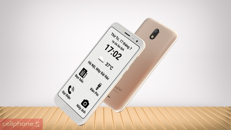 Masstel X5 - Smartphone dành cho người cao tuổi với thiết kế sang trọng