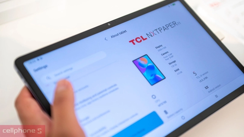 Giới thiệu về máy tính bảng TCL