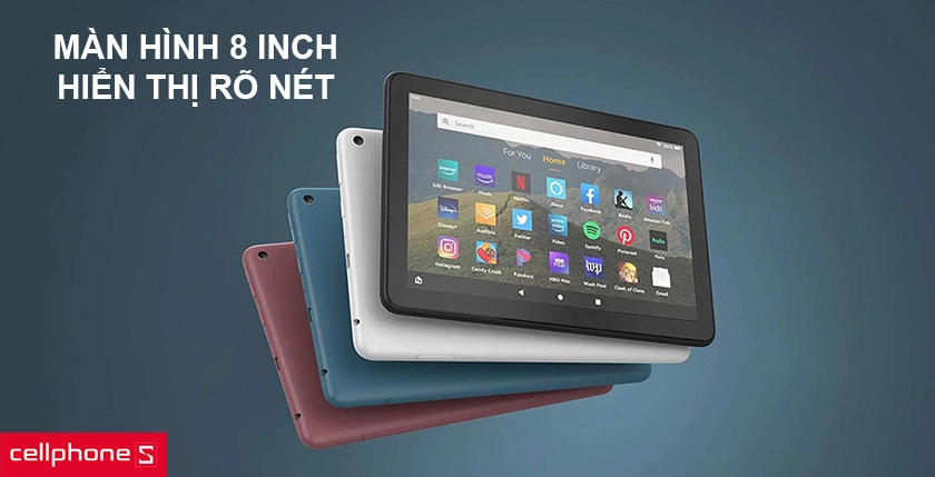 Máy tính bảng Amazon Kindle Fire HD 8