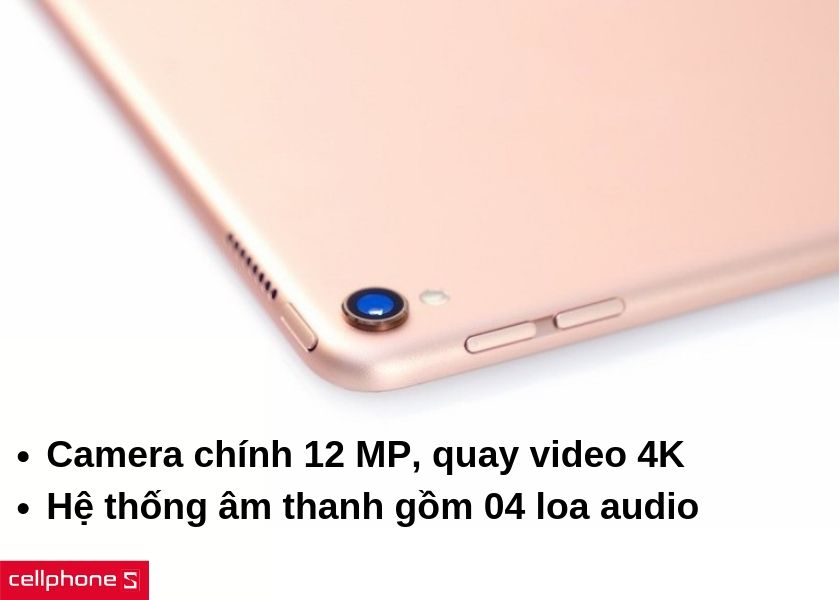 Camera sắc nét với khả năng quay phim 4K cùng hệ thống âm thanh trung thực, mạnh mẽ