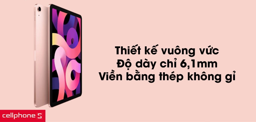 Thiết kế ấn tượng, độ dày chỉ 6.1mm