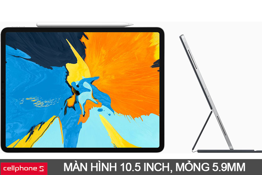 màn hình mỏng mà thân máy cũng còn được thu gọn chỉ còn 5,9mm