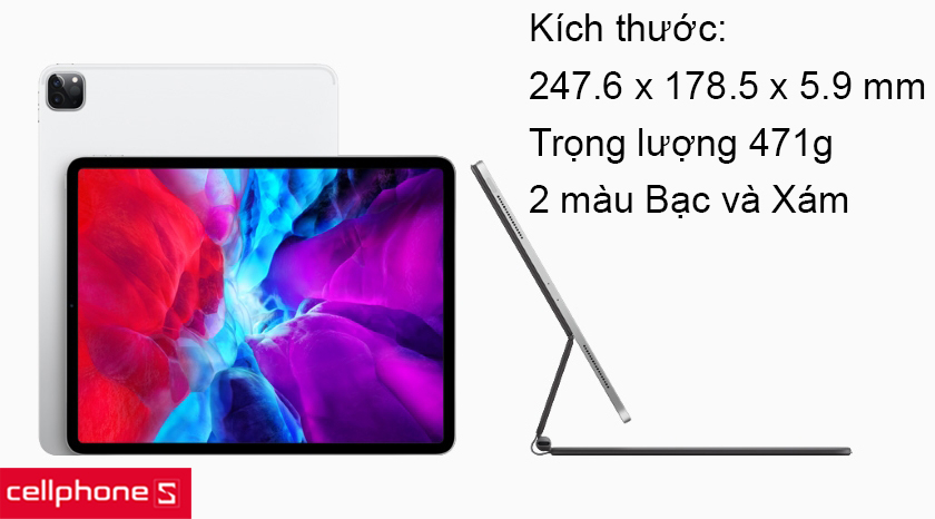 Thiết kế nguyên khối tinh tế gần như không thay đổi, chất liệu kim loại sang trọng