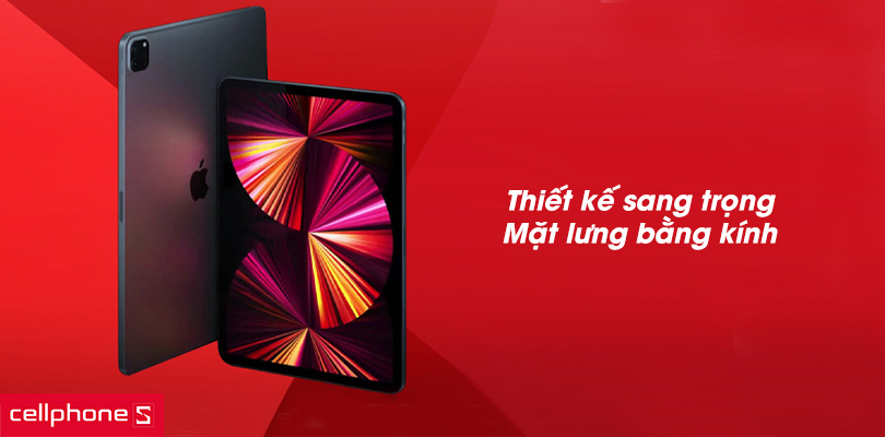 Thiết kế mới hơn với mặt lưng bằng kính