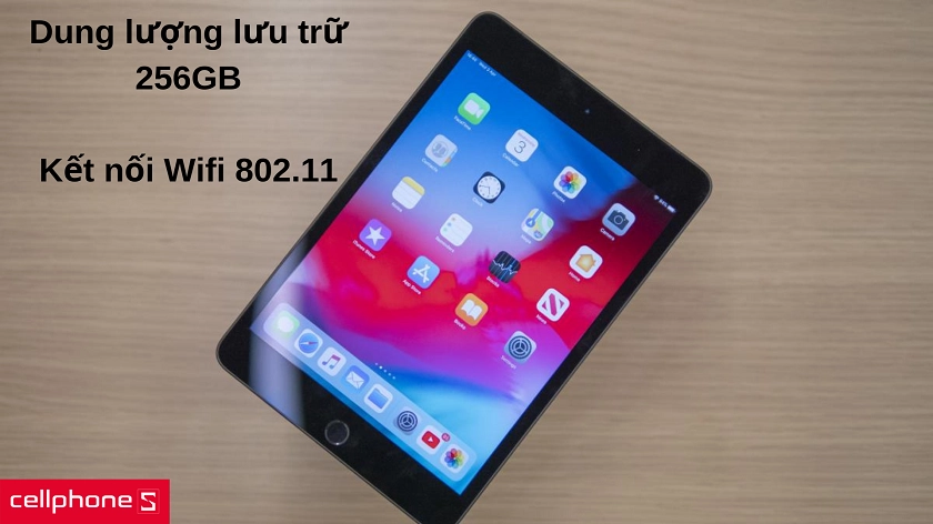 Dung lượng lưu trữ 256GB đủ dùng