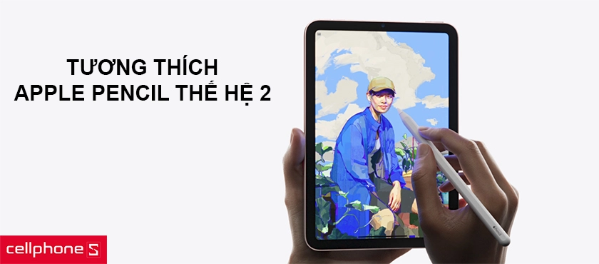 Tương thích Apple Pencil thế hệ 2, ghi chú nhanh chóng