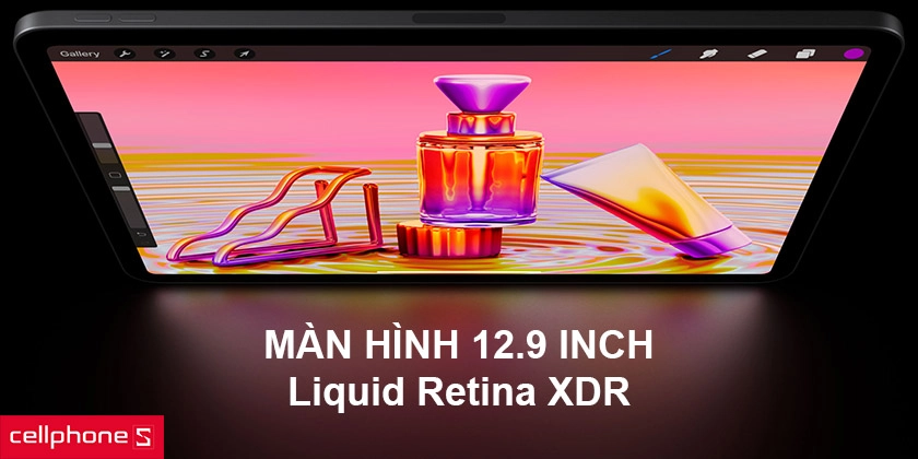 Thiết kế sang trọng, màn hình OLED 12.9 inch