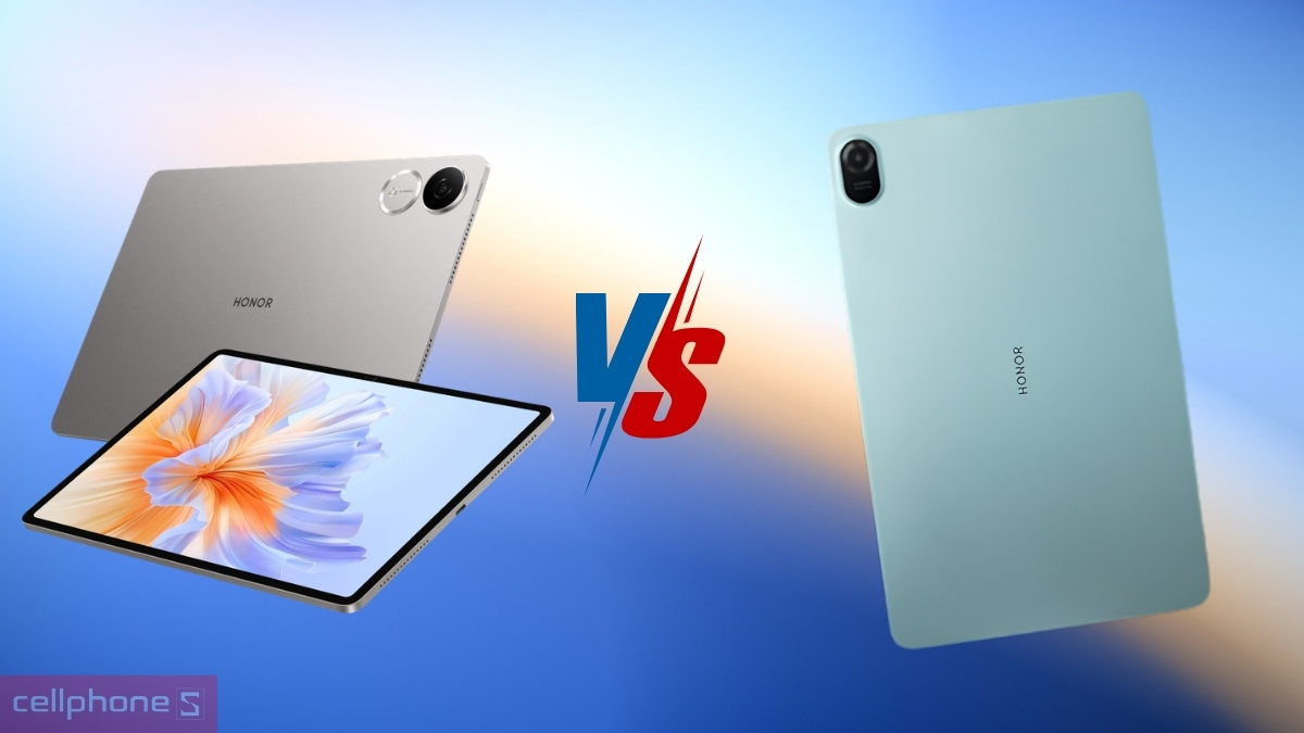 Bảng so sánh máy tính bảng Honor Pad V9 Wifi và Honor Pad V8
