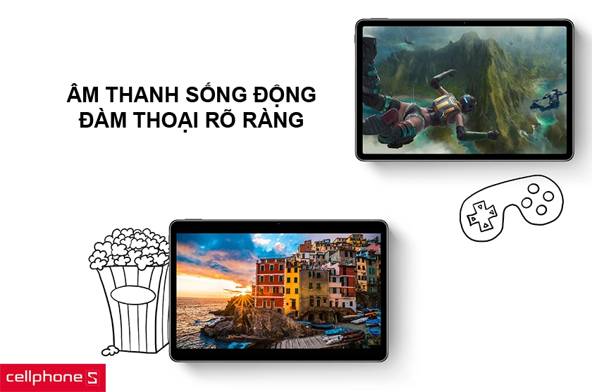 Giải trí chất lượng với âm thanh sống động