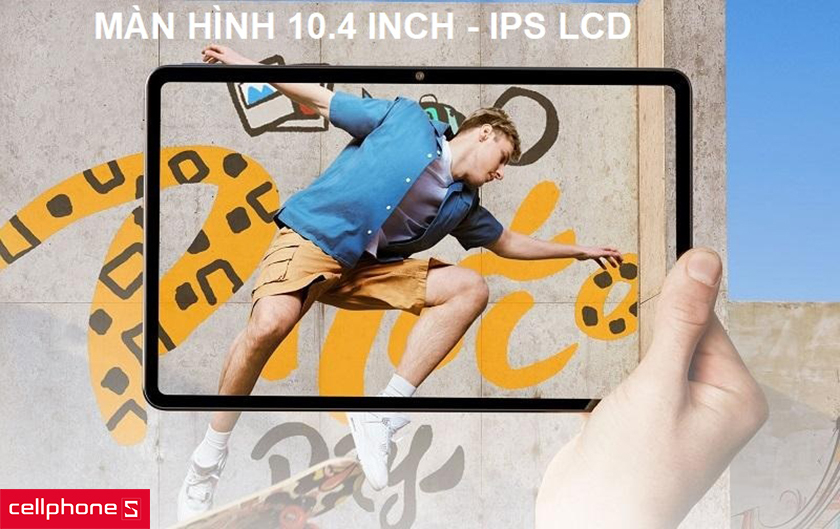 Màn hình kích thước 10.4 inch độ phân giải Full HD