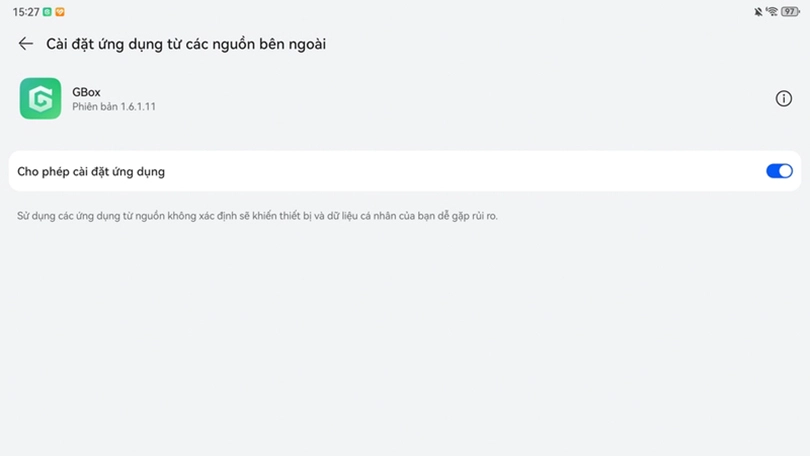 Hướng dẫn cài đặt Gbox để sử dụng Google chi tiết