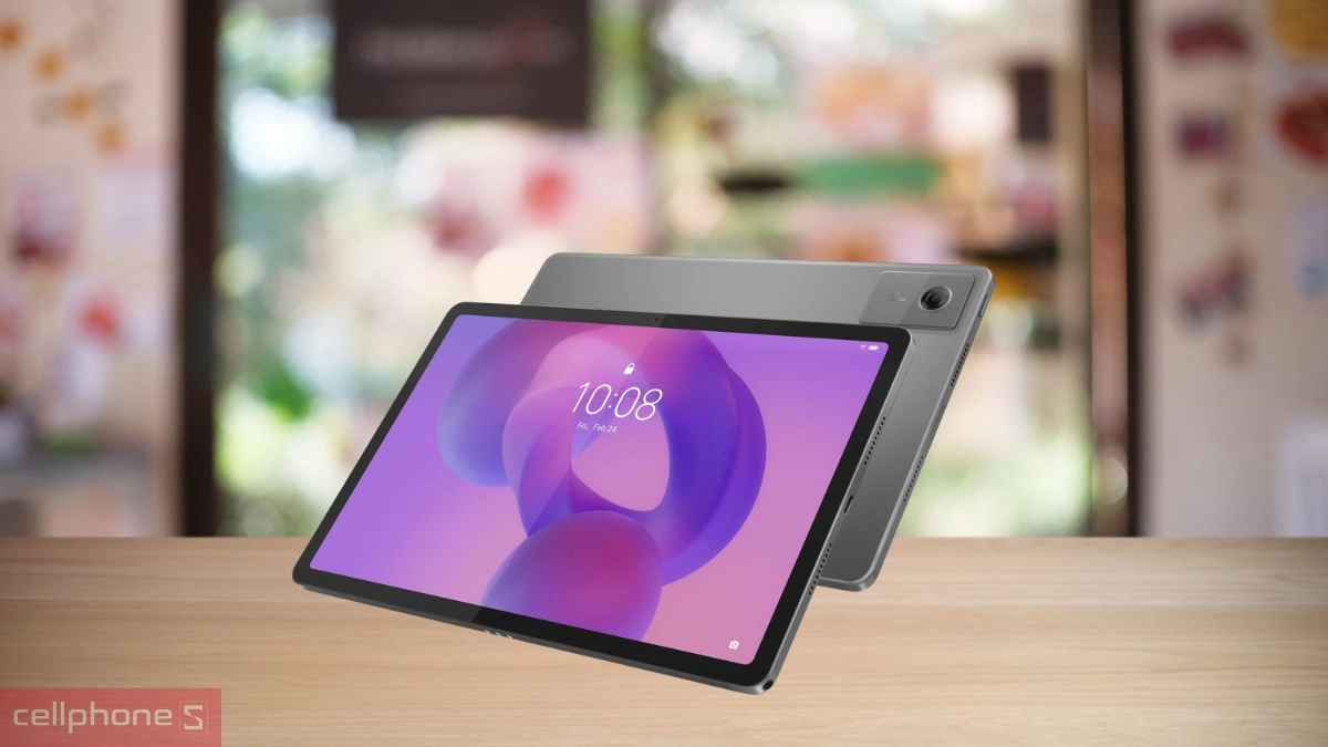 Thiết kế, màn hình hiển thị của máy tính bảng Lenovo Idea Tab 5G ZAFM0711VN kèm bút