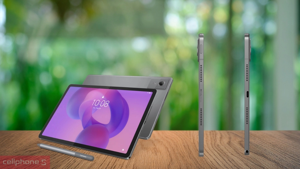 Khả năng hỗ trợ bút thông minh và chất lượng âm thanh của máy tính bảng Lenovo Idea Tab 5G ZAFM0711VN kèm bút