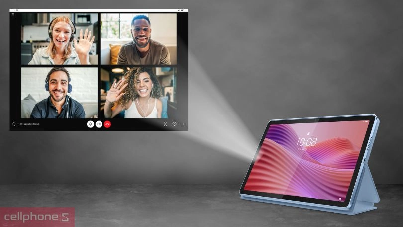 Âm thanh máy tính bảng Lenovo Tab 4G ZAEJ0139VN kèm bao da