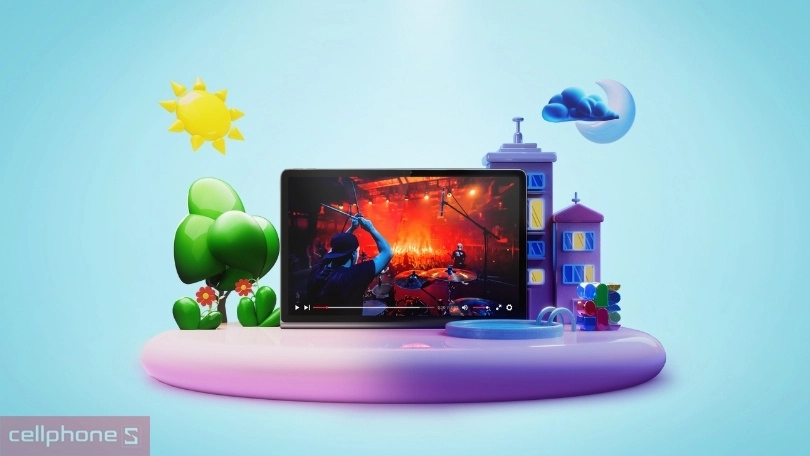 Camera máy tính bảng Lenovo Tab Plus Wifi ZADX0130VN