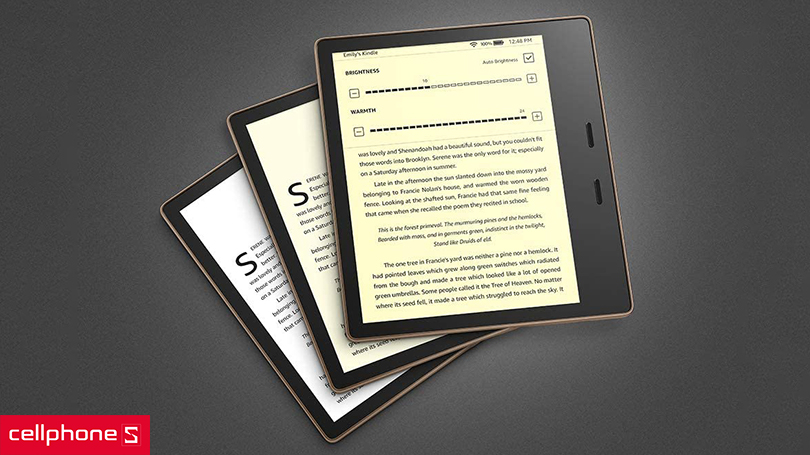 Đánh giá màn hình máy đọc sách Kindle Oasis 3