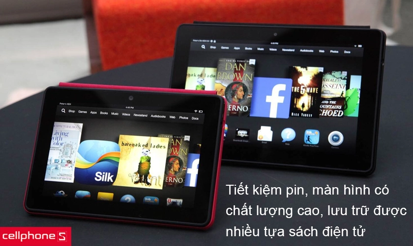 Ưu điểm, nhược điểm của máy tính bảng Kindle