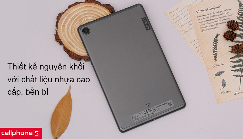 Thiết kế nguyên khối và hoàn thiện với chất liệu nhựa cứng cáp