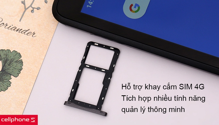 Hỗ trợ SIM 4G, tích hợp các tính năng giúp quản lý hoạt động của trẻ trên máy