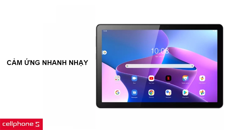 Đánh giá thiết kế máy tính bảng Lenovo tab M10 Gen 3