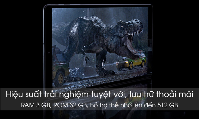 RAM 2GB bộ nhớ 32GB, chip Exynos 7904 2 nhân 1.8 GHz & 6 nhân 1.6 GHz