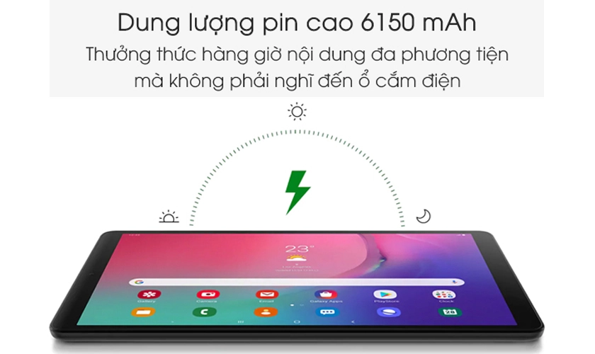 Pin dung lượng 6.150 mAh, cổng USB-C