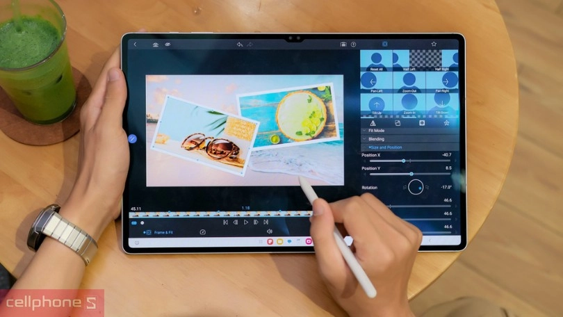 Thiết kế máy tính bảng Samsung Galaxy Tab S10 Ultra Wifi