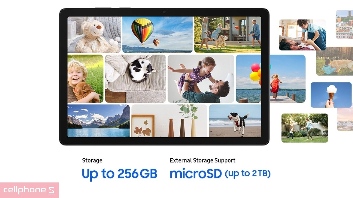 CPU mạnh, RAM 6GB xử lý mượt mà