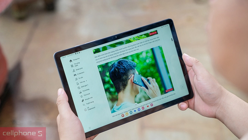 Samsung Galaxy Tab A9 Plus - Cấu hình mạnh mẽ, dung lượng Pin ấn tượng