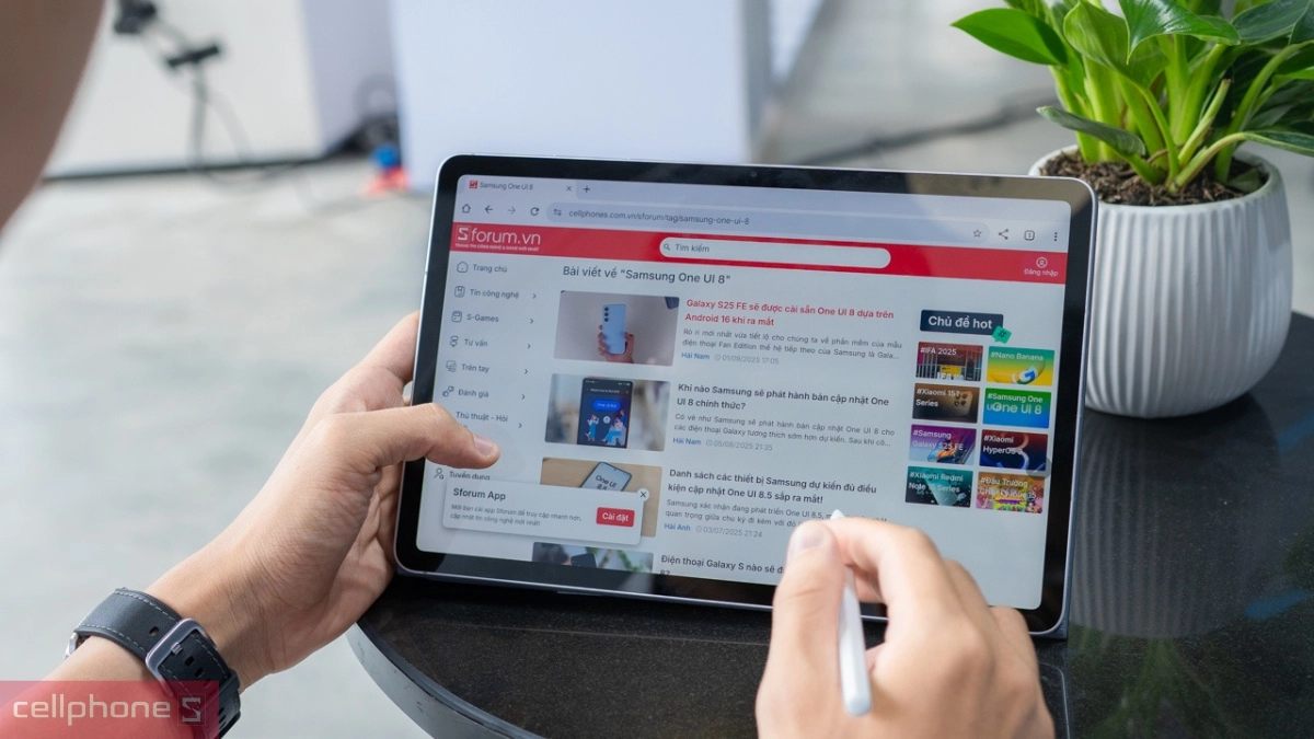 Hiệu năng vượt trội của máy tính bảng Samsung Galaxy Tab S11