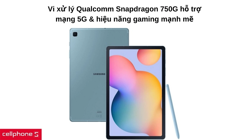 Hiệu năng gaming tối ưu với vi xử lý Snapdragon 750G cùng RAM 4GB