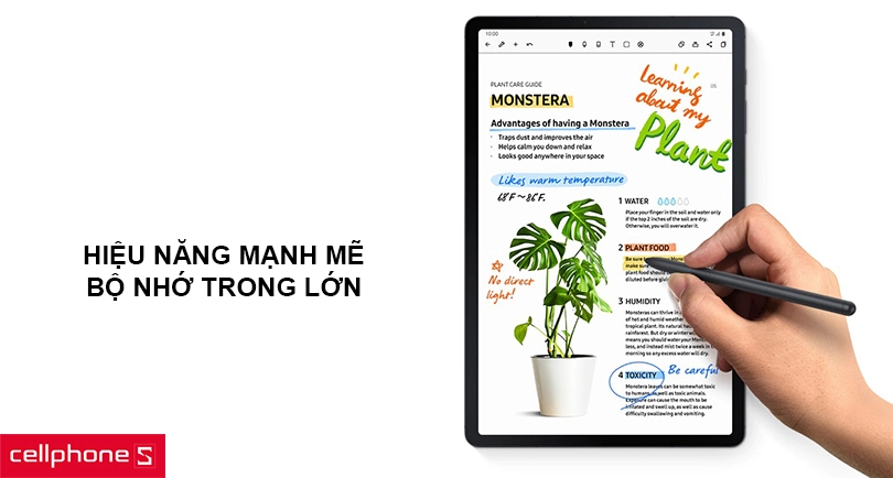 Hiệu năng ổn định, dung lượng pin cao