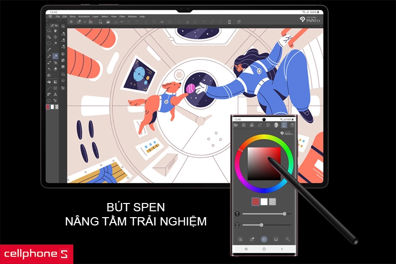 Nâng tầm trải nghiệm với bút S Pen