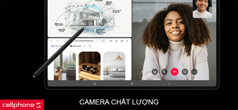 Camera mạnh mẽ giúp lưu trữ mọi khoảnh khắc ấn tượng