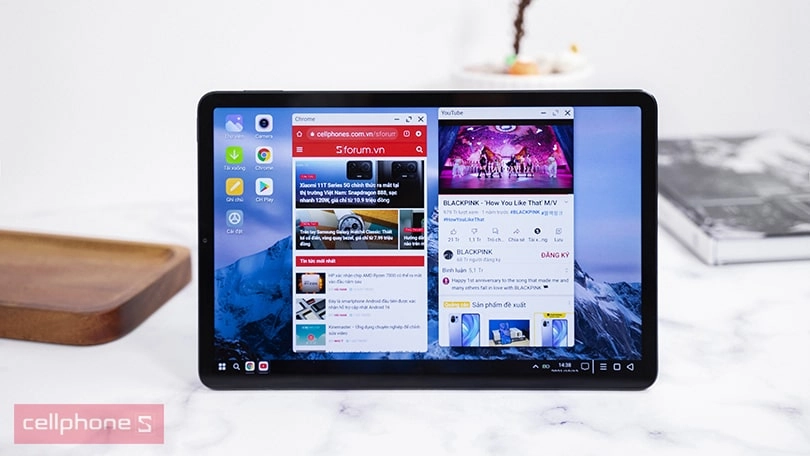 Màn hình LCD kích thước lớn, độ phân giải 2K