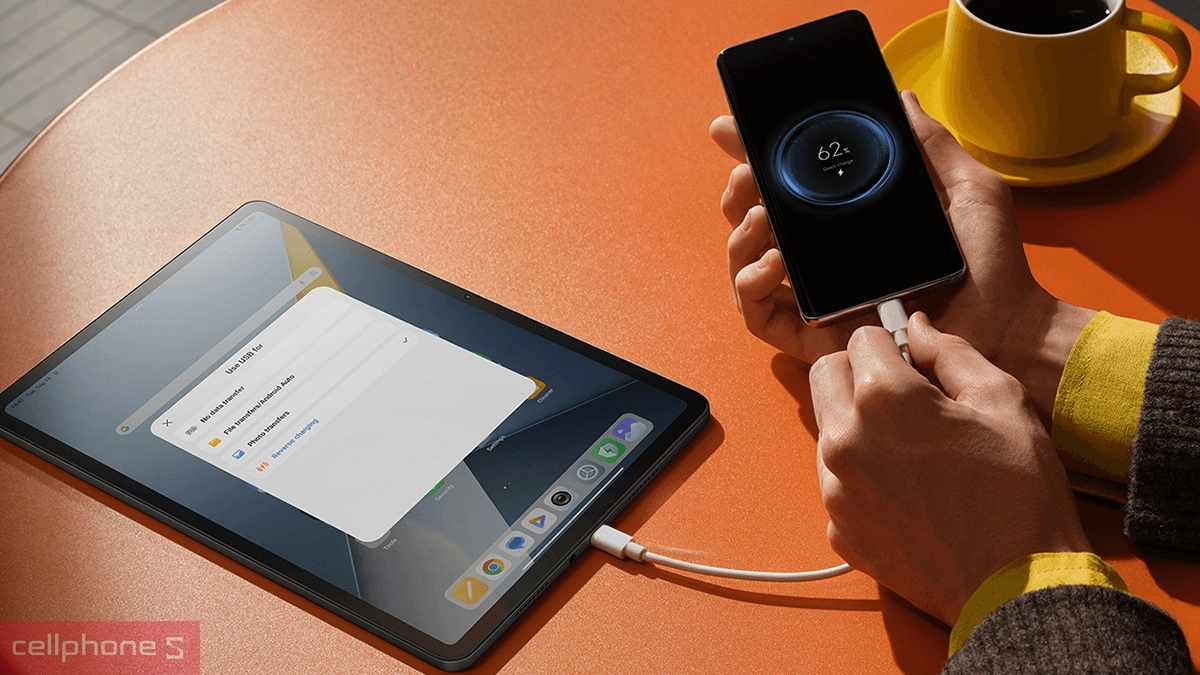 khả năng kết nối máy tính bảng Xiaomi Poco Pad M1