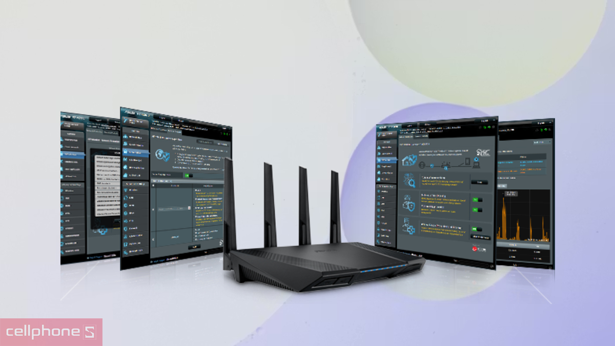 ASUSWRT: Hệ thống quản lý mạng vượt trội của Asus