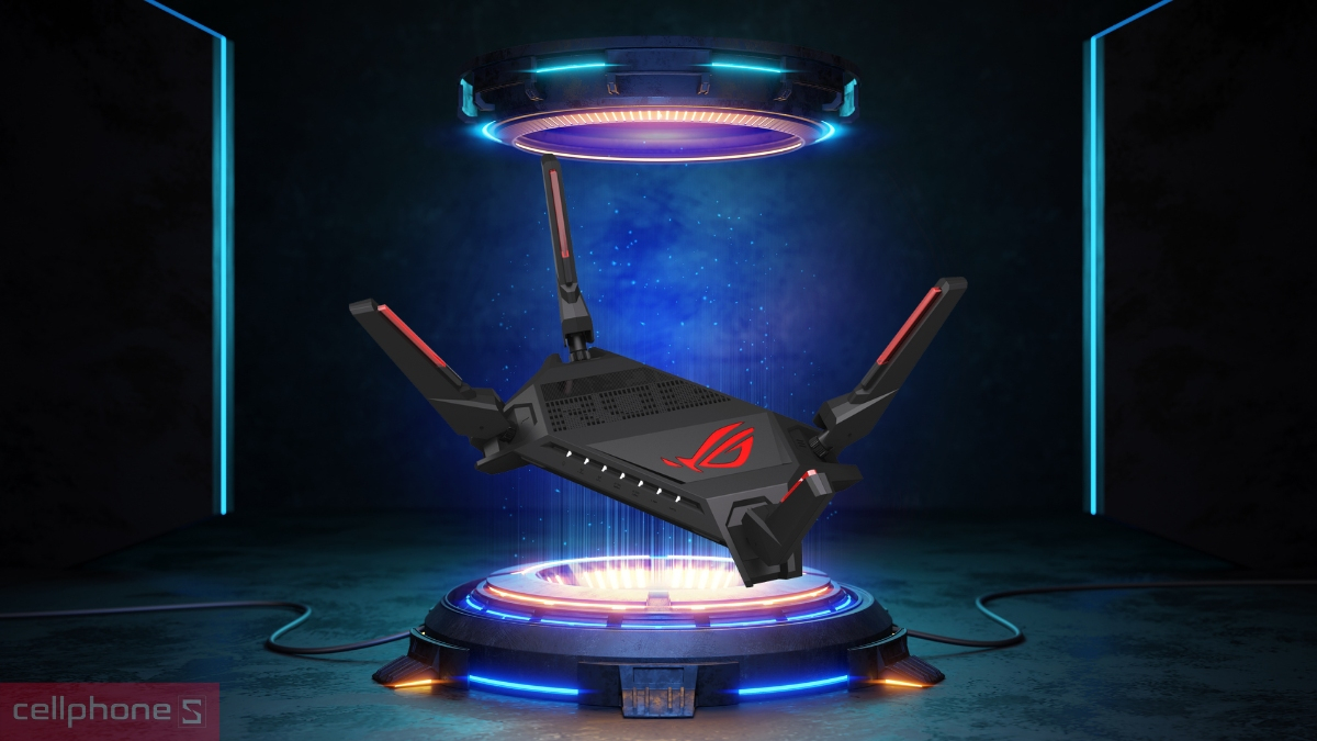 Tốc độ truyển tải ấn tượng của Router Wifi 6 Asus Rog Rapture GT-AX6000