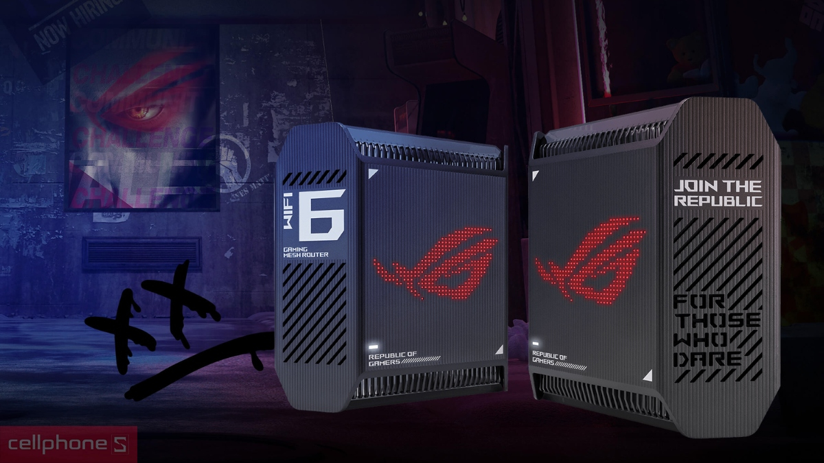 Tốc độ Router Wifi 6 Asus Rog Rapture GT6 AX10000