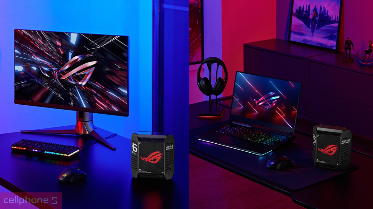 Kết nối Router Wifi 6 Asus Rog Rapture GT6 AX10000