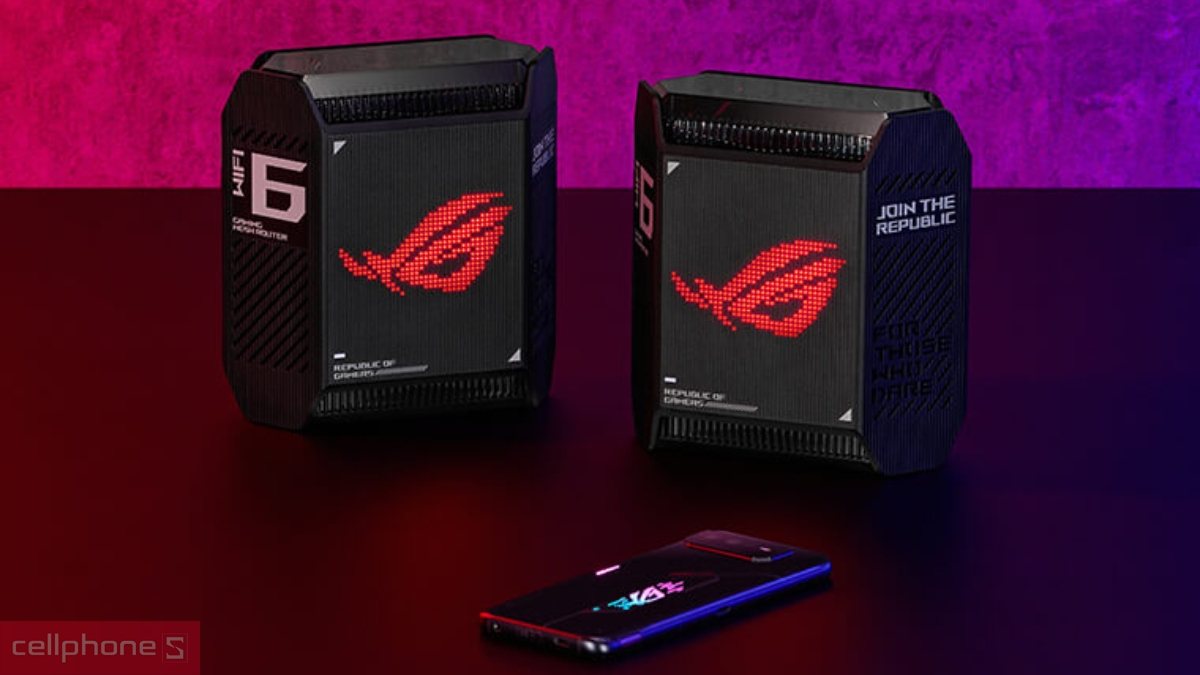 Phạm vi phủ sóng Router Wifi 6 Asus Rog Rapture GT6 AX10000